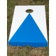 Blue and White Arrow Cornhole Set